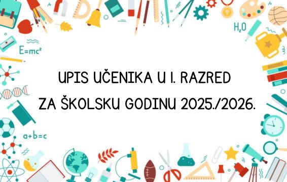 Upis učenika u 1. razred