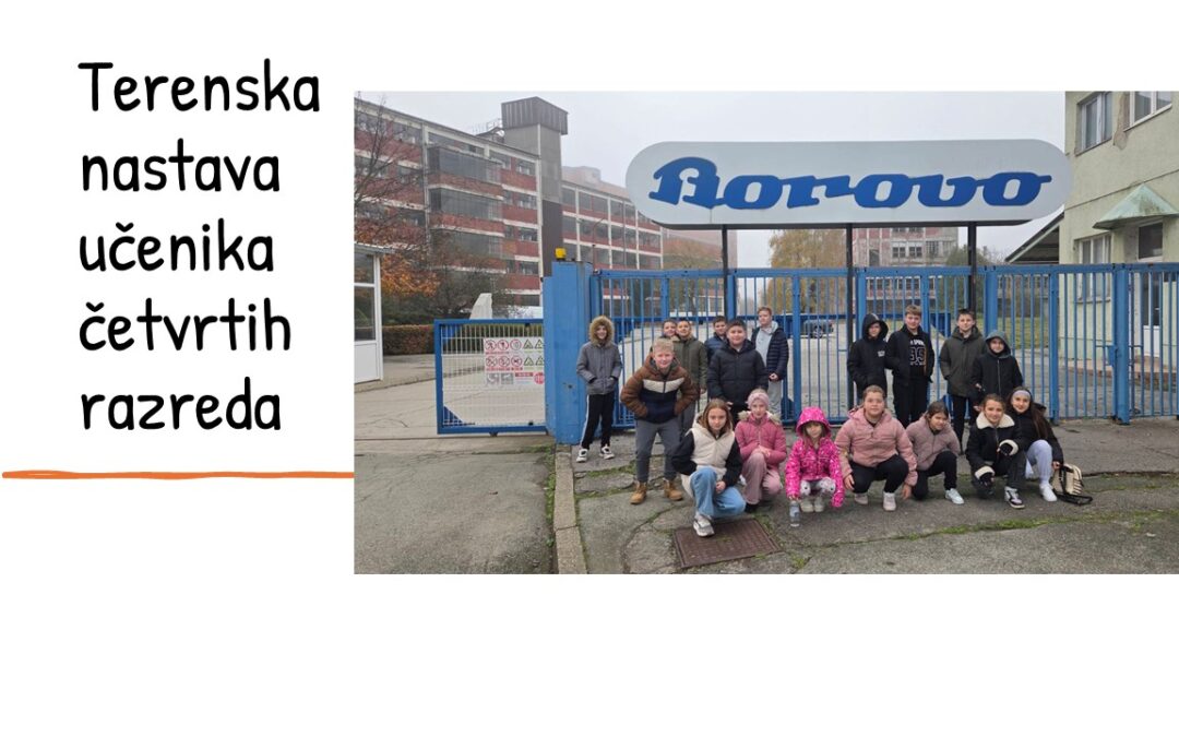 Četvrtaši u tvornici Borovo