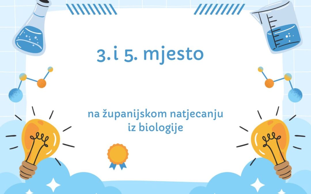 Izvrstan uspjeh naših učenika