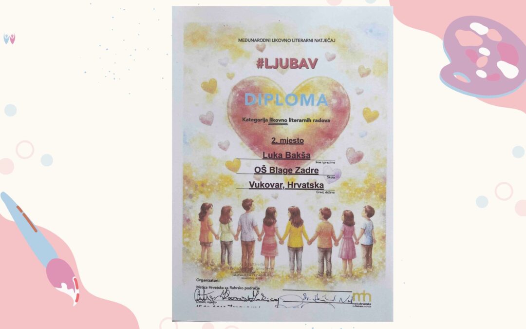 Veliko postignuće na međunarodnom natječaju