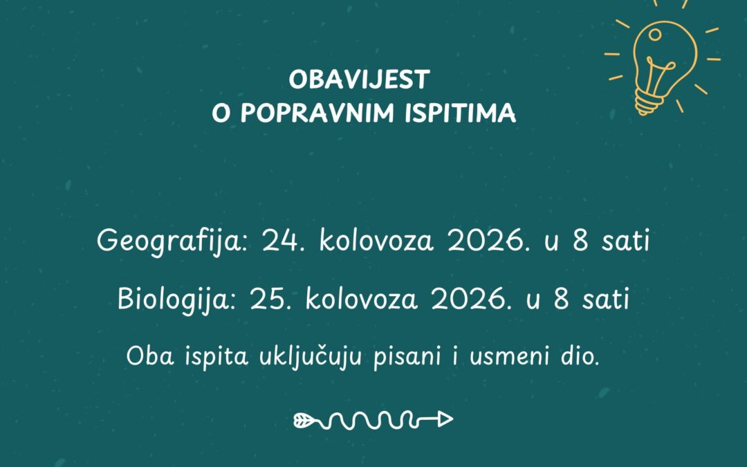 POPRAVNI ISPITI