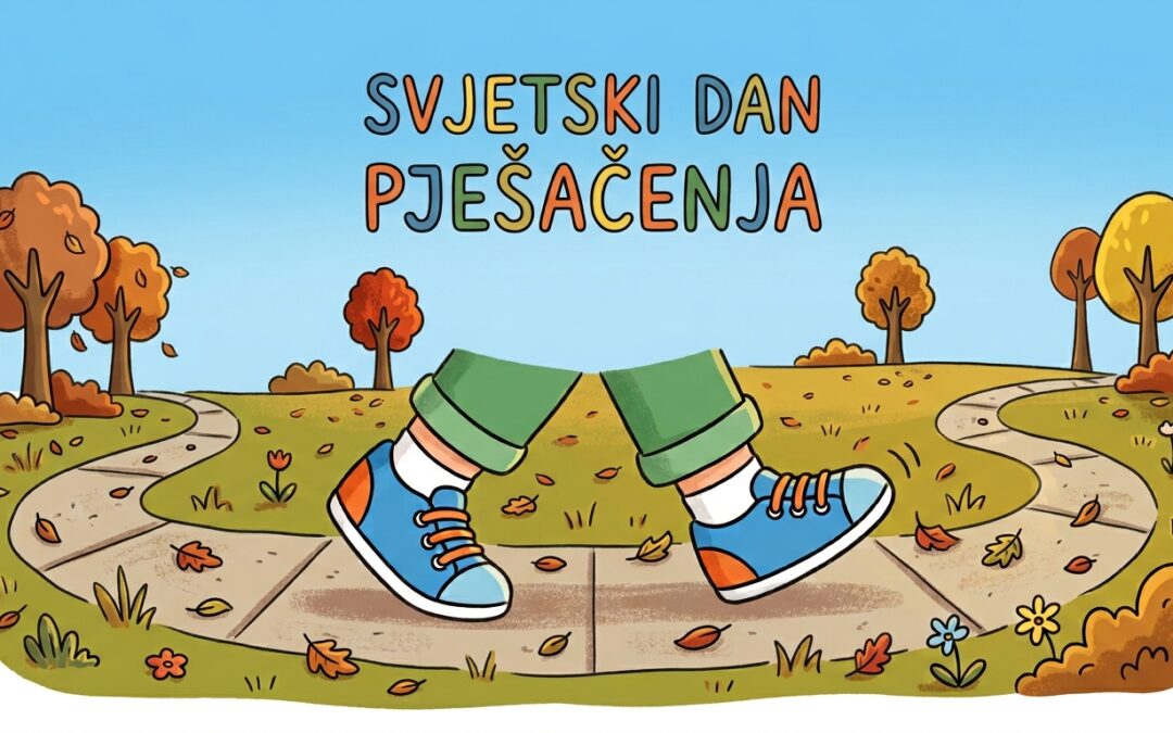 1. b i posebni odjeli obilježili Svjetski dan pješačenja